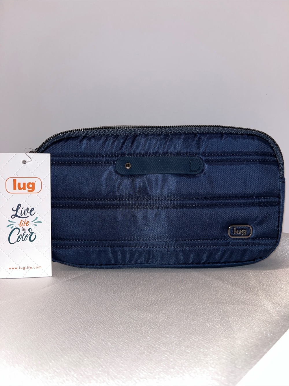 🆕 LUG - Coupe XL Plus Convertible Crossbody Bag in Indigo